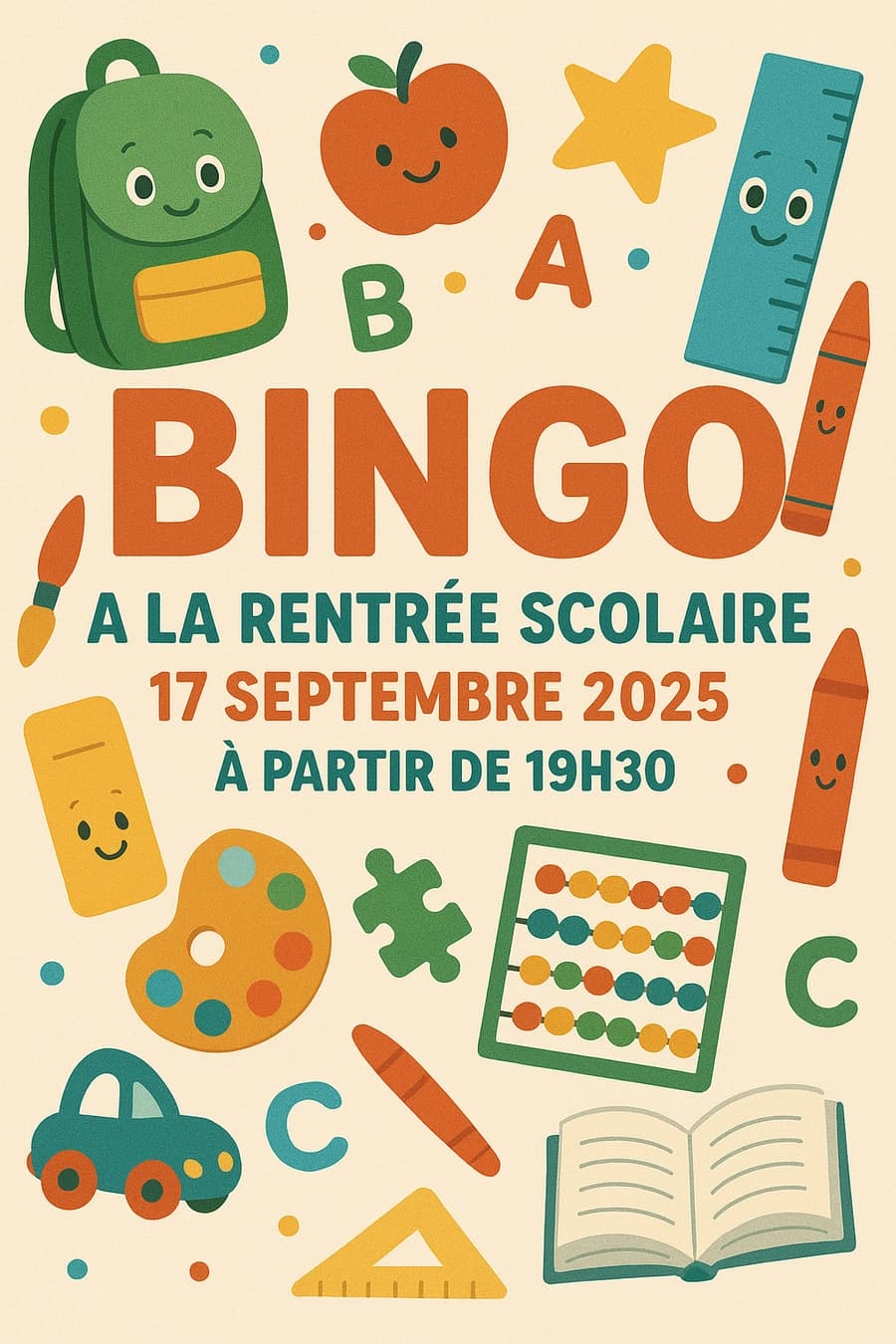 Bingo Septembre 2025