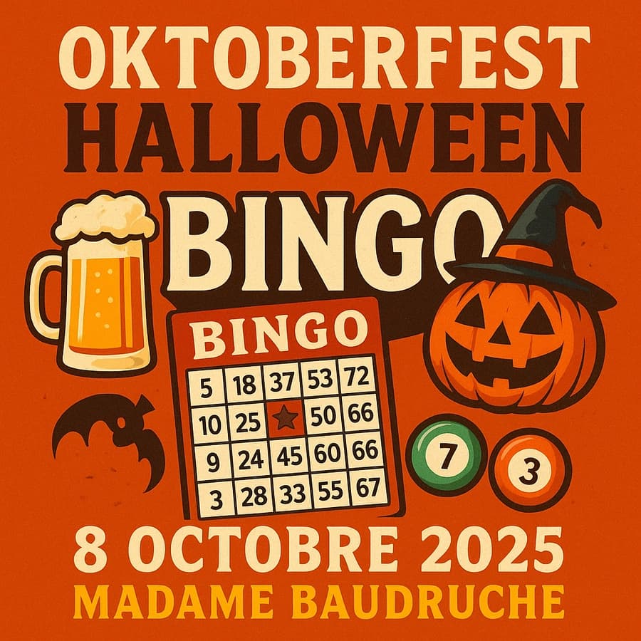 BINGO SPÉCIAL OKTOBERFEST x HALLOWEEN