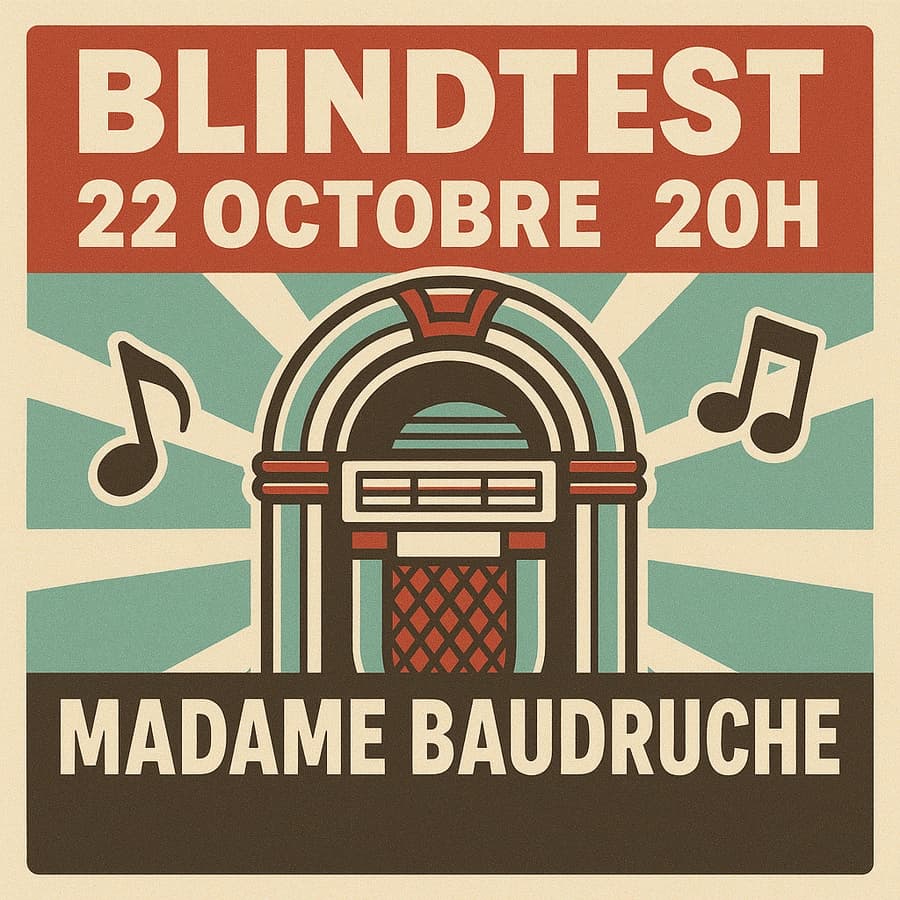 Blind test 22 Octobre 2025